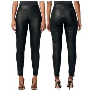 NWT LITA by Ciara Genuine Leather stretchy skinny Pants size 8 $798